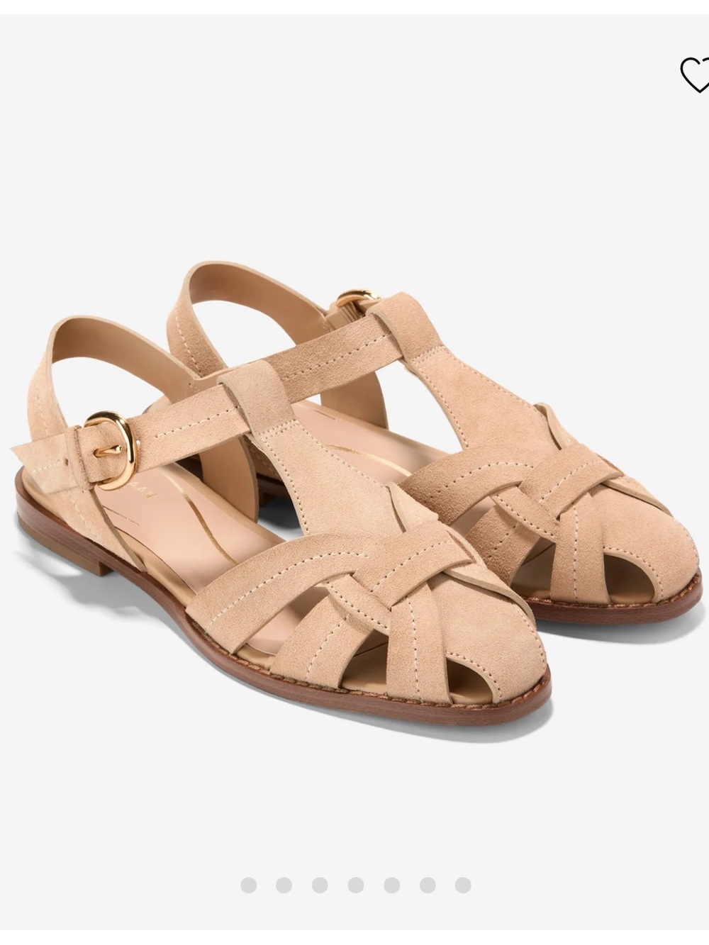 Cole Haan Women's Rosette Fisherman Sandals
Sz 9 tan